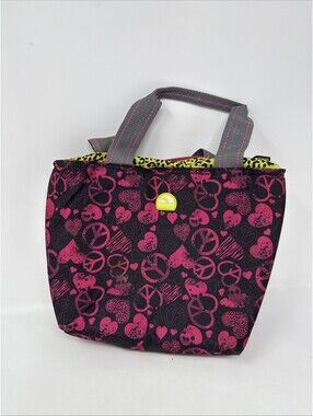 Igloo Lunch Box With Hearts And Peace Signs
